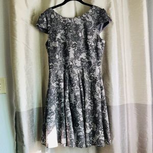 BETSEY JOHNSON Fit & Flare Dress